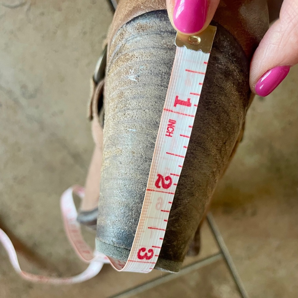 Frye Tan Heeled Boots - Picture 12 of 12